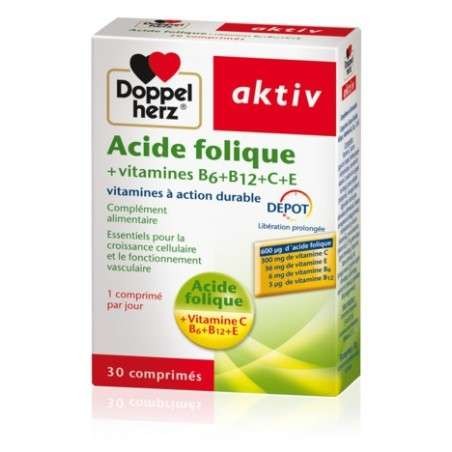 AKTIV ACIDE FOLIQUE BT30