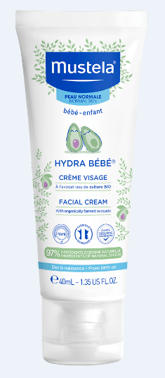 MUSTELA HYDRA BEBE CREME VISAGE 40ML