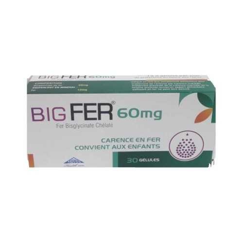 MEDIS BIG FER 60MG BT30