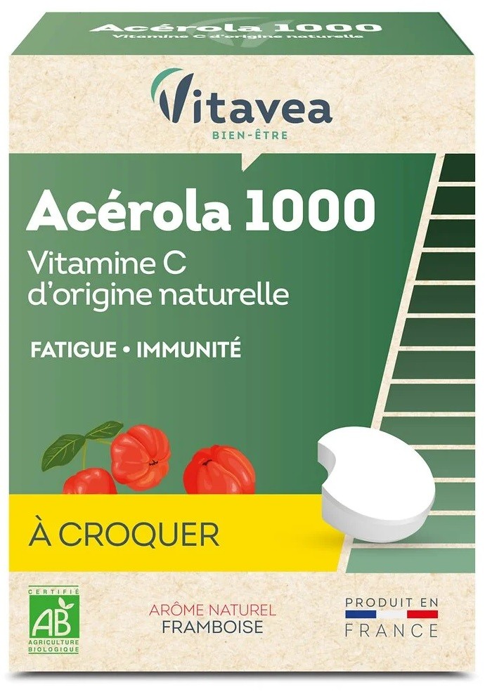 VITAVEA ACEROLA 1000 A CROQUER BT28