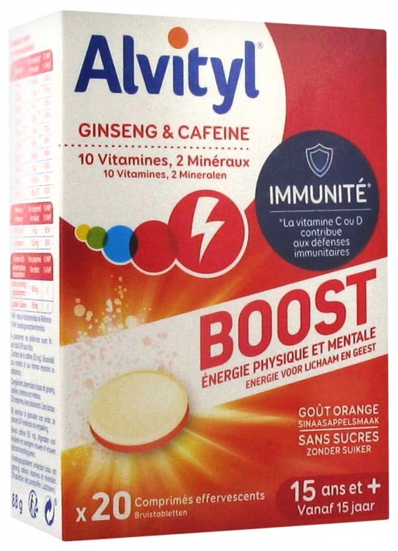 ALVITYL BOOST BT20 EFFERVESCENTS