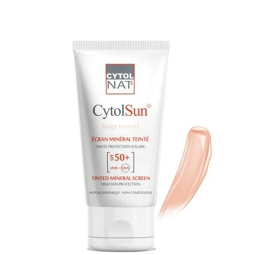 CYTOLNAT CYTOLSUN ECRAN TEINTE BEIGE NATUREL SPF50+